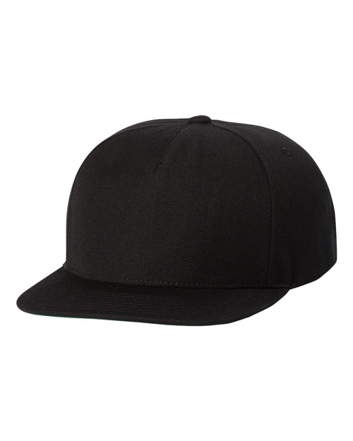 Yupoong - Five-Panel Wool Blend Snapback Cap