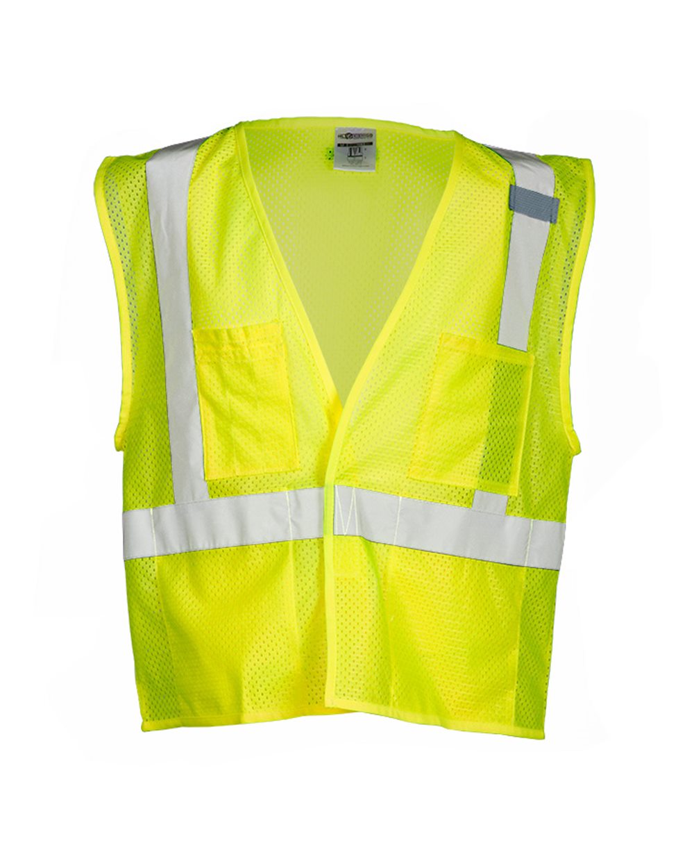 Kishigo - 4 Pocket Hook-and-Loop Mesh Vest