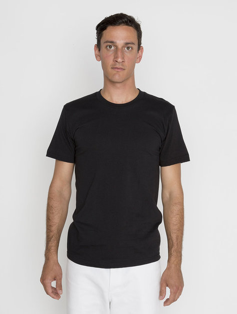 Los Angeles Apparel - S/S Fine Jersey Crew 4.3 Oz