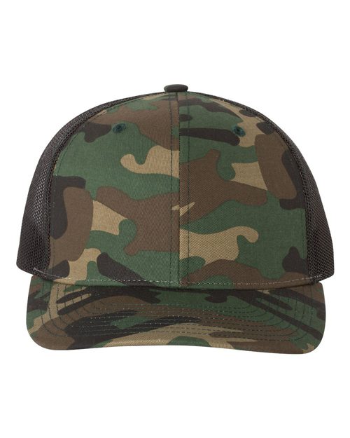 Richardson - Patterned Snapback Trucker Cap