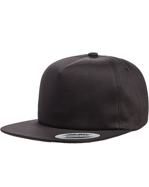 Yupoong - Adult Unstructured 5-Panel Snapback Cap